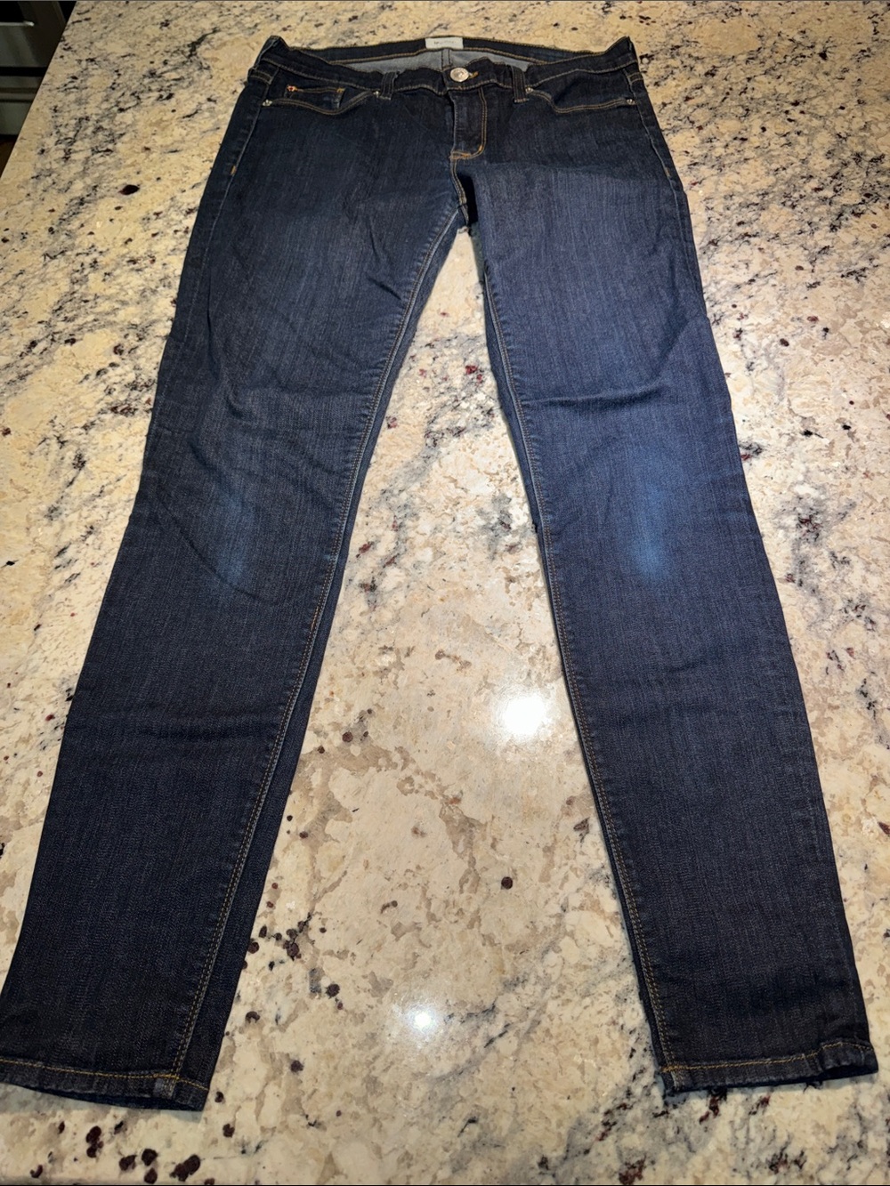 Hudson Dark Wash Jeans-Krista Super Skinny